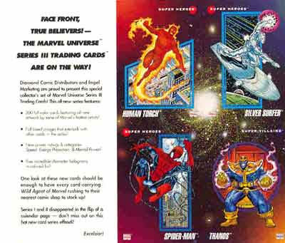 SUPERMAN FOR ALL SEASONS ADVERTISEMENT POSTCARD DC COMICS 1998 Dealer Promo